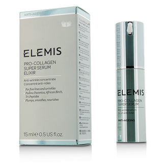 Elemis Pro-Collagen Super Serum, 0.5oz bottle. Buy now at fragrancedealz.com.