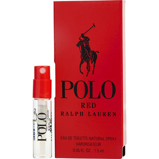 POLO RED by Ralph Lauren - EDT SPRAY VIAL ON CARD