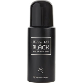 Black Seduction Deodorant Spray 5oz - Long-lasting deodorant with a bold, masculine scent for all-day freshness.