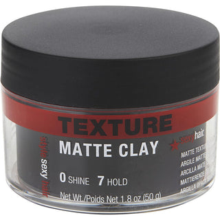 Sexy Hair STYLE HAIR Sexy Matte Clay 1.8 oz at fragrancedealz.com