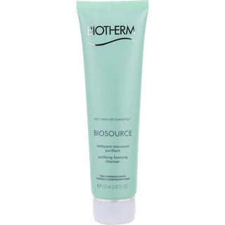 Biotherm Biosource Purifying Foaming Cleanser 5.07oz - Gentle foaming cleanser for normal to combination skin, enriched with Life Plankton™ for purified and refreshed skin.