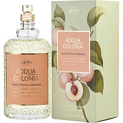 4711 ACQUA COLONIA WHITE PEACH & CORIANDER by 4711 - EAU DE COLOGNE SPRAY