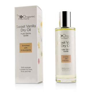 The Organic Pharmacy Sweet Vanilla Dry Oil Multiuse For Face, Body & Hair / 3.4oz at fragrancedealz.com