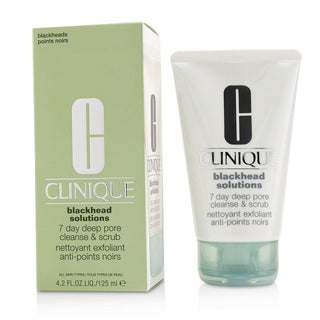 Clinique Blackhead Solutions 7 Day Deep Pore Cleanse & Scrub 4.2oz tube.