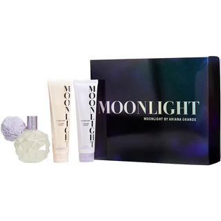 MOONLIGHT BY ARIANA GRANDE by Ariana Grande - EAU DE PARFUM SPRAY 3.4 OZ & BODY SOUFFLE 3.4 OZ & BATH AND SHOWER GEL 3.4 OZ