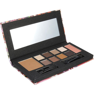 Beauty Fiend Jessica Simpson Face & Eye Palette with eye shadows, bronzer, and blush.