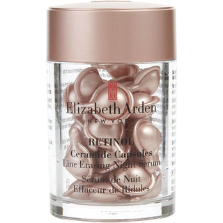 Elizabeth Arden Ceramide Retinol Capsules Line Erasing Night Serum, 30 capsules jar. Buy now at fragrancedealz.com