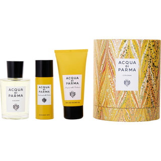 ACQUA DI PARMA COLONIA by Acqua di Parma - EAU DE COLOGNE SPRAY 3.4 OZ & DEODORANT SPRAY 1.7 OZ & SHOWER GEL 2.5 OZ at fragrancedealz.com