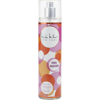 Nicole Miller Pure Passion Body Mist Spray 8 OZ bottle.