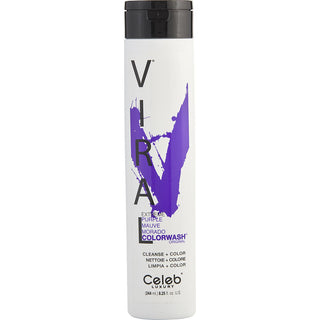 Celeb Luxury Viral Colorwash Extreme Purple 8.25oz bottle available at fragrancedealz.com.