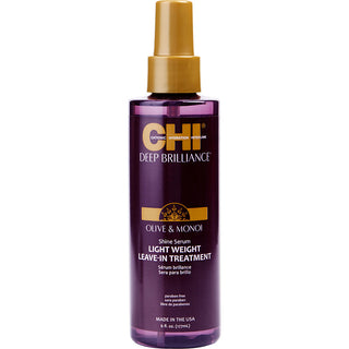 CHI by CHI - DEEP BRILLIANCE OLIVE & MONOI SHINE SERUM LIGHTWEIGHT LEAVE-IN TREATMENT