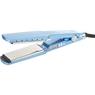 Babyliss Pro Nano Titanium 1 3/4" Titanium Plated Straightening Iron with wide titanium plates.