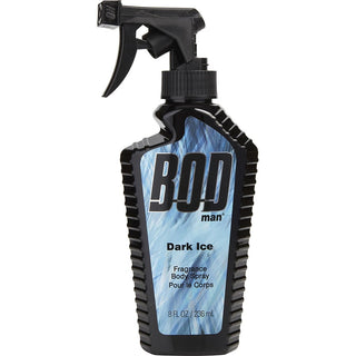  Bod Man Dark Ice Fragrance Body Spray, 8oz bottle, with a sleek, modern design. Shop now at fragrancedealz.com.