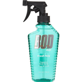 Bod Man Fresh Guy Fragrance Body Spray, 8oz bottle with sleek, modern design. Available at fragrancedealz.com.