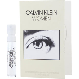 CALVIN KLEIN WOMEN by Calvin Klein - EDT SPRAY VIAL ON CARD