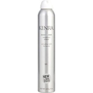 Kenra Platinum Silkening Mist in a 5.3 oz spray bottle.