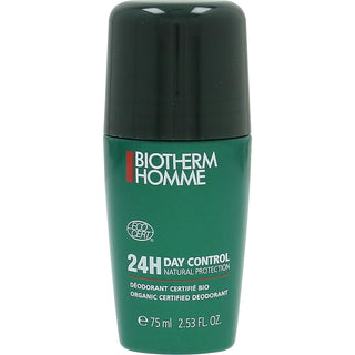 Biotherm Homme Natural Protection 24 Hours Day Control Deodorant Roll-On 2.53oz - Long-lasting deodorant with natural ingredients for 24-hour protection.