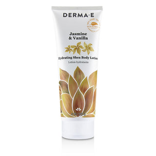 Derma E Jasmine & Vanilla Hydrating Shea Body Lotion in a 227g/8oz bottle