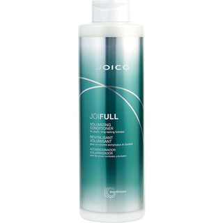 Large bottle of Joico DEFY DAMAGE Protective Shampoo 33.8 oz on a clean, contemporary backdrop.