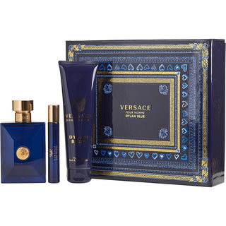  Versace Dylan Blue EDT Spray 3.4 OZ & Shower Gel 5 OZ & EDT Spray 0.33 OZ Mini from fragrancedealz.com