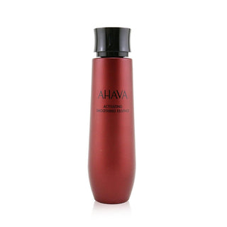 Ahava Apple Of Sodom Activating Smoothing Essence 3.4oz bottle with a sleek design.