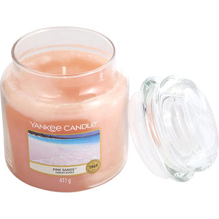 Yankee Candle Pink Sands Scented Medium Jar 14.5 OZ at fragrancedealz.com