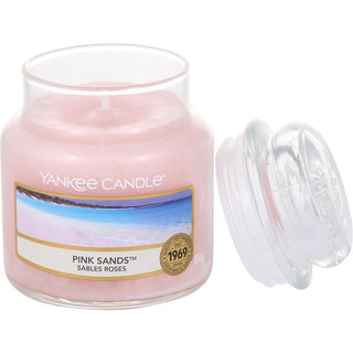 Yankee Candle Pink Sands Scented Small Jar 3.6 OZ at fragrancedealz.com