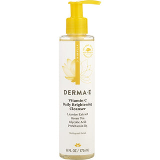 Derma E Vitamin C Daily Brightening Cleanser in a 6oz bottle