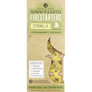 Citronella Firestarters Down to Earth Firestarters - fragrancedealz.com