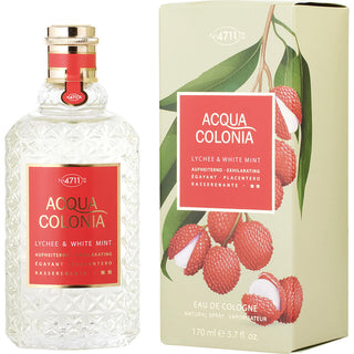 4711 ACQUA COLONIA LYCHEE & WHITE MINT by 4711 - EAU DE COLOGNE SPRAY at fragrancedealz.com