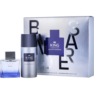 KING OF SEDUCTION by Antonio Banderas - EDT SPRAY 3.4 OZ & DEODORANT SPRAY