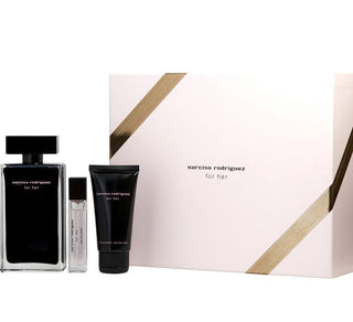 Narciso Rodriguez EDT Spray Trio with Body Lotion and Mini Spray