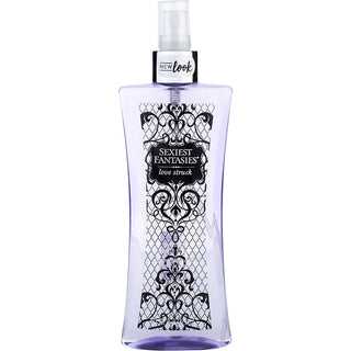 Body Fantasies Love Struck Body Spray, 8oz bottle with romantic design. Buy now at fragrancedealz.com.