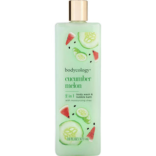 Bodycology Cucumber Melon Body Wash, 16oz bottle with refreshing design. Buy now at fragrancedealz.com.