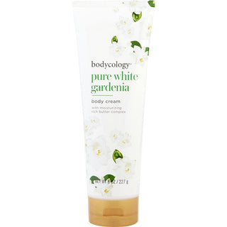 Bodycology Pure White Gardenia Body Cream, 8oz tube with classic design. Buy now at fragrancedealz.com