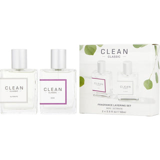 Clean Variety 2 Piece Set with Skin and Ultimate Eau de Parfum Sprays, 2oz each. Buy now at fragrancedealz.com