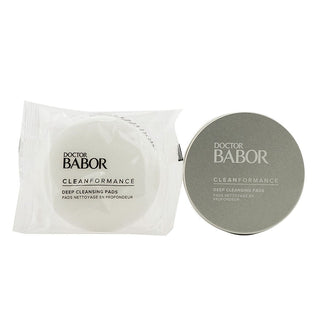 Babor Doctor Babor Clean Formance Deep Cleansing Pads box with 20 pre-soaked pads.