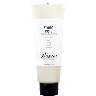 Baxter of California Styling Paste 4oz jar with natural finish.