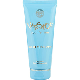 Versace Dylan Turquoise Bath & Shower Gel 6.7 OZ from fragrancedealz.com