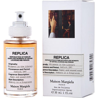 REPLICA WHISPERS IN THE LIBRARY by Maison Margiela - EDT SPRAY