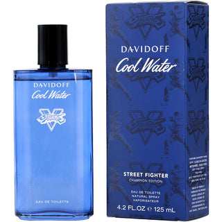 COOL WATER SUMMER by Davidoff - EDT SPRAY 4.2 OZ (STREET FIGHTER CHAMPION EDITION