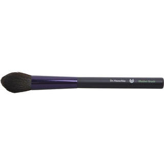 Dr. Hauschka Blusher Brush with natural bristles and ergonomic handle.