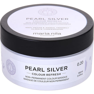 MARIA NILA by Maria Nila - COLOUR REFRESH NON-PERMANENT COLOUR MASK - PEARL SILVER