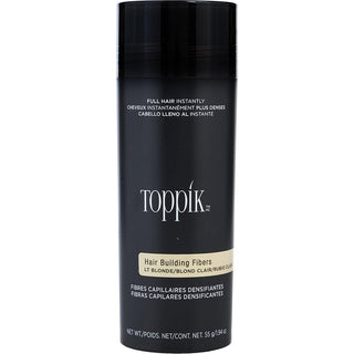 Toppik Hair Building Fibers Light Blonde Giant 50G/1.94 OZ bottle.