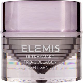 Elemis Ultra Smart Pro-Collagen Night Genius, 1.6oz jar. Buy now at fragrancedealz.com.