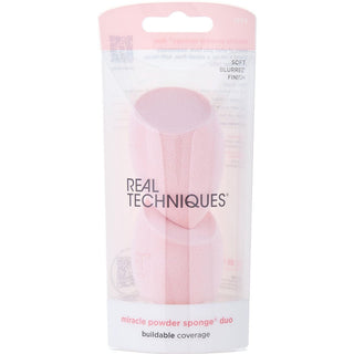 Real Techniques by Real Techniques - Miracle Powder Sponge Duo ---