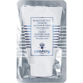 Sisley Velvet Sleeping Mask With Saffron Flowers SOS Comfort Intense Repair Sachet Sample 0.13oz available at fragrancedealz.com