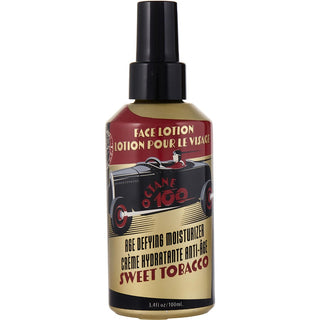 18.21 Man Made Octane 100 Age Defying Moisturizer Sweet Tobacco 3.4oz bottle with a luxurious scent.