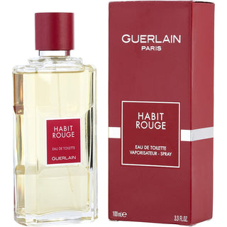 HABIT ROUGE by Guerlain - EDT SPRAY