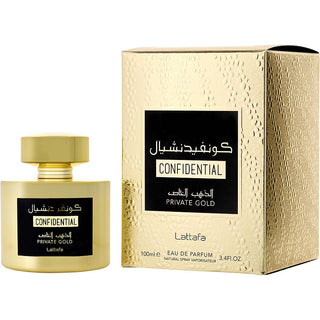 LATTAFA CONFIDENTIAL PRIVATE GOLD by Lattafa - EAU DE PARFUM SPRAY